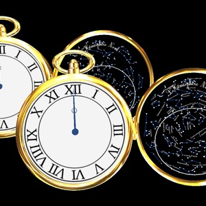 腕時計 Realtime Watch v4 The Northern Sky Pocket Watch for VRChat 3.0. avatars 缩略图 5