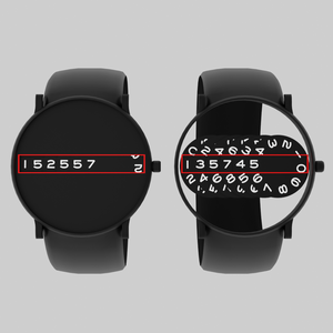 腕時計 The Digital OSC Watch for VRChat 3.0 Avatars