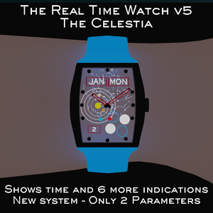 The Celestia Realtime Watch v5 system for VRChat 3.0. avatars