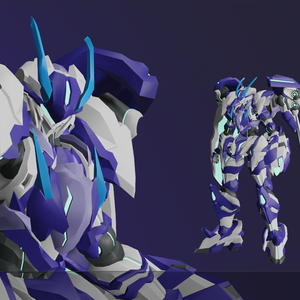 【VRChat想定メカアバターモデル】BCE-7　ヴェスピネア