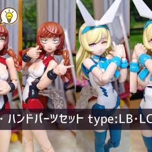 Muscuto セイア ヘッドパーツ フェイスパーツセット ブルーアーカイブ BAF-009]ブルーアーカイブ ヘッドパーツセット - キキョウ