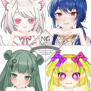 【Vtuber素材】高画質、商用利用権　手の素材⑰