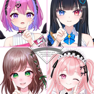 【Vtuber素材】高画質、商用利用権　手の素材⑲