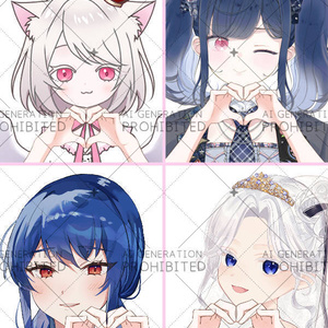 【Vtuber素材】高画質、商用利用権　手の素材㉑