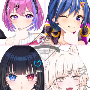 【Vtuber素材】高画質、商用利用権　手の素材47