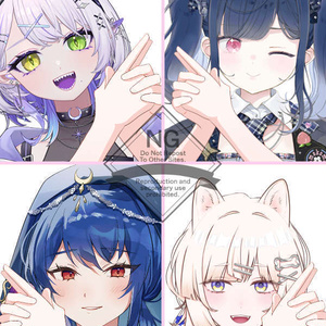【Vtuber素材】高画質、商用利用権　手の素材50