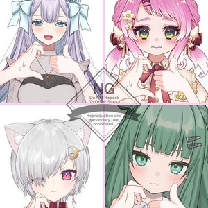 【Vtuber素材】高画質、商用利用権　手の素材