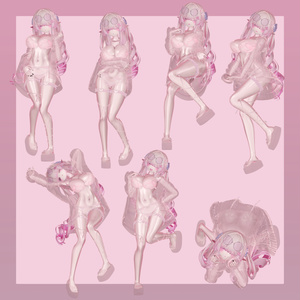 Siroari Pose Animation No.08 【Unity撮影向けポーズ集】【全28種】 缩略图 4