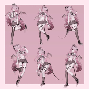 【一部無料】Siroari Pose Animation No.09 【Unity撮影向けポーズ集】【全35種】 缩略图 3