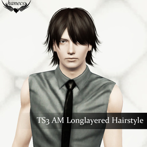 TS3 AM Longlayered Hairstyle