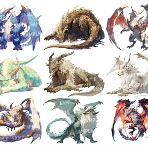 全7種】不思議な生き物たち② 立ち絵素材 - 月のお店 - BOOTH