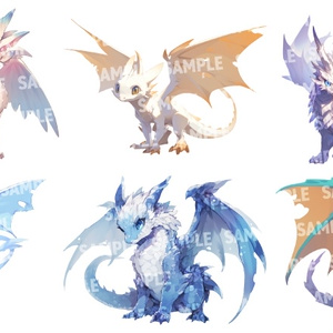 全7種】不思議な生き物たち② 立ち絵素材 - 月のお店 - BOOTH