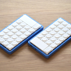 17mm 狭ピッチ用キーキャップ ロープロファイルキーボード用セット