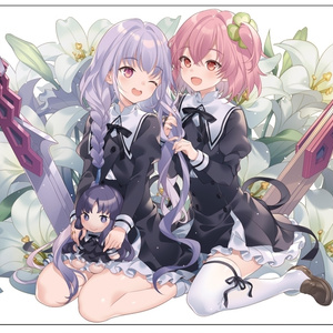 TCGプレイマット：梨璃＆結梨