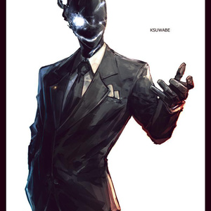 TCGスリーブ：黒服