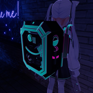 【無料】【VRChat】【リュック】BS-1023_Cyber【PB設定済み】 缩略图 4