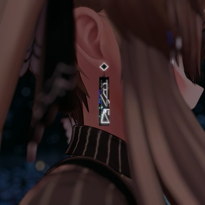【VRChat】LIGHT LINE EARING【MA対応】【PB対応】 缩略图 3
