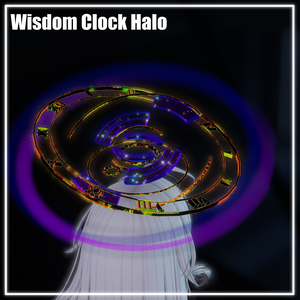 【VRChat】Wisdom Clock Halo【MA対応】