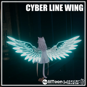 【VRChat】Cyber Line Wing【MA対応】