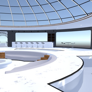 【3Dモデル】Aquatic Glass Dome【VRChat想定】 缩略图 4