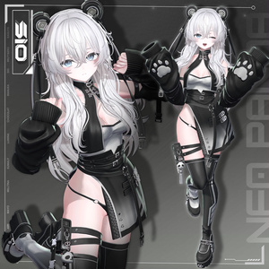 🖤SALE🖤 【12アバター対応】 NEO Panda 缩略图 7