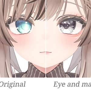 【マヌカ用】Water crystal Eye ＆ Make up Texture 缩略图 2