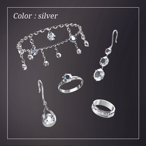 Diamonds accessory set 缩略图 5