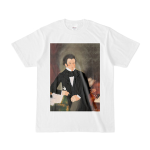 ちょっぴりお茶目なシューベルト？Tシャツ