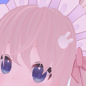 【無料】うさちゃんマシュマロヘアピン