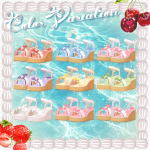 【VRC想定衣装】。+🍓Cherry Berry Frill🍒+。【複数アバター対応】 缩略图 3