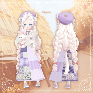 🐰10/15まで半額🐰【31アバター対応】Quilting Bunny【VRC想定衣装】 缩略图 25
