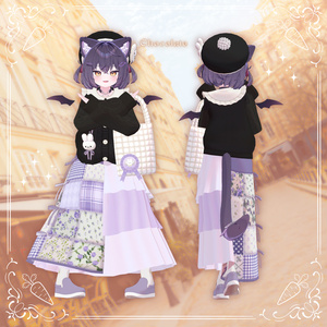 🐰10/15まで半額🐰【31アバター対応】Quilting Bunny【VRC想定衣装】 缩略图 5