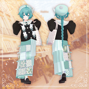 🐰10/15まで半額🐰【31アバター対応】Quilting Bunny【VRC想定衣装】 缩略图 29