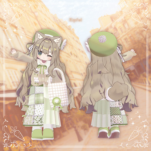 🐰10/15まで半額🐰【31アバター対応】Quilting Bunny【VRC想定衣装】 缩略图 13