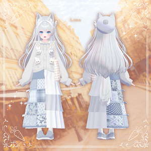🐰10/15まで半額🐰【31アバター対応】Quilting Bunny【VRC想定衣装】 缩略图 7