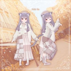 🐰10/15まで半額🐰【31アバター対応】Quilting Bunny【VRC想定衣装】 缩略图 9
