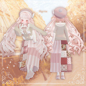 🐰10/15まで半額🐰【31アバター対応】Quilting Bunny【VRC想定衣装】 缩略图 19