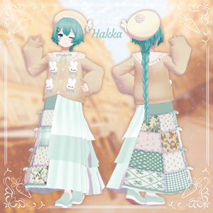 【19アバター対応】Quilting Bunny【VRC想定衣装】 缩略图 20