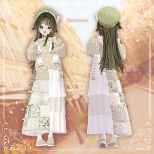 🐰10/15まで半額🐰【31アバター対応】Quilting Bunny【VRC想定衣装】 缩略图 26
