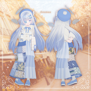 🐰10/15まで半額🐰【31アバター対応】Quilting Bunny【VRC想定衣装】 缩略图 18