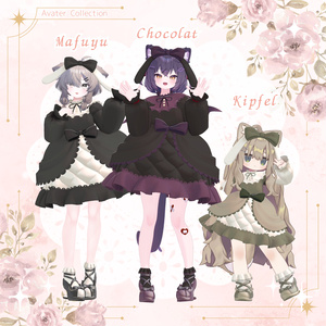 【20アバター対応】Mery Rococo【VRC想定衣装】 缩略图 10
