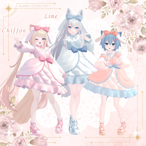【20アバター対応】Mery Rococo【VRC想定衣装】 缩略图 8