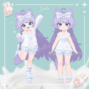 【37アバター対応】Milk Bunny Hug Time【VRC想定衣装】 缩略图 45