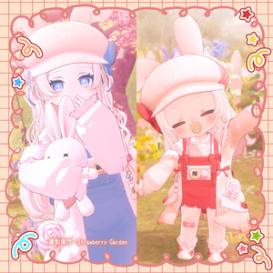 【23アバター対応】お散歩Rabbit♪*【VRChat想定衣装】 缩略图 31