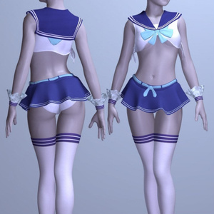 セーラー風コスチュームセット
