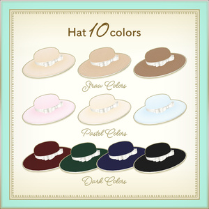 クラシカルストローハット2｜Classical straw hat2 缩略图 3