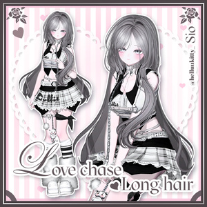 「VRC Hair」 Love chase Long Hair ➳♡ 缩略图 2