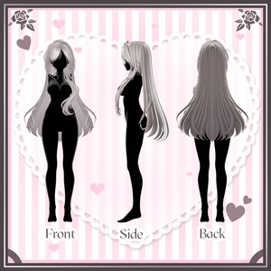 「VRC Hair」 Love chase Long Hair ➳♡ 缩略图 9
