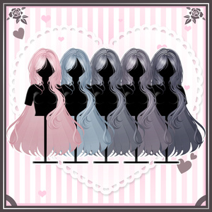 「VRC Hair」 Love chase Long Hair ➳♡ 缩略图 11