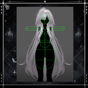 「VRC Hair」 Fallen Tensi Hair 𓆩♱𓆪 缩略图 23